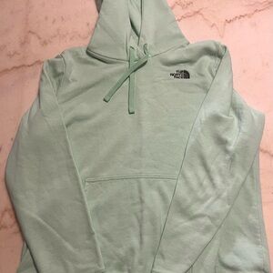 The North Face Women’s Long Sleeve Mint Green Hoodie Size Large